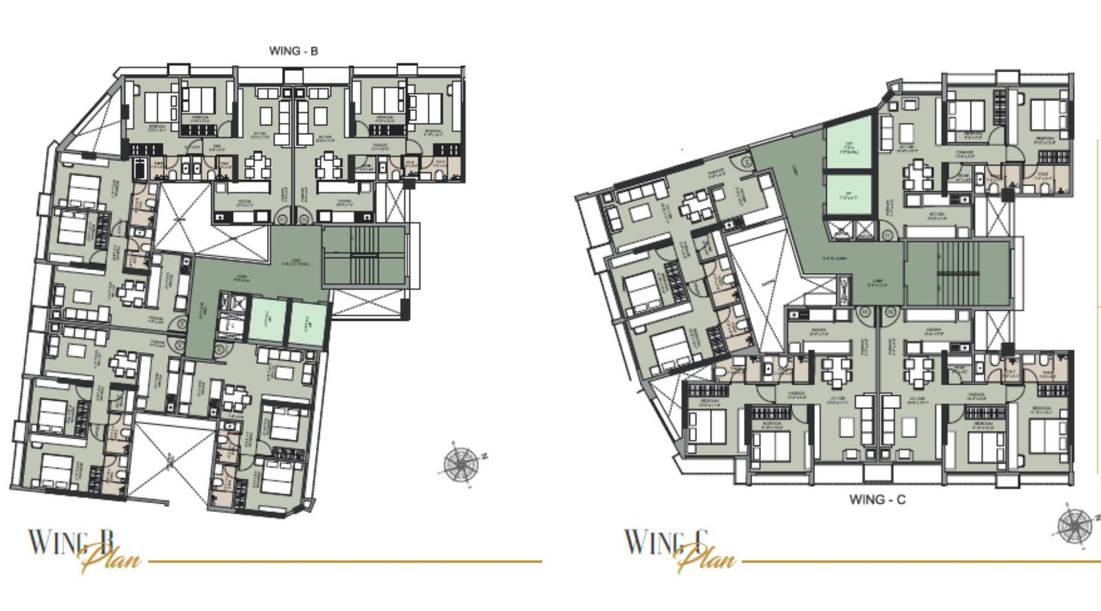 Drushti-Sapphire-Typical-Floor-Plan-Wing B & C